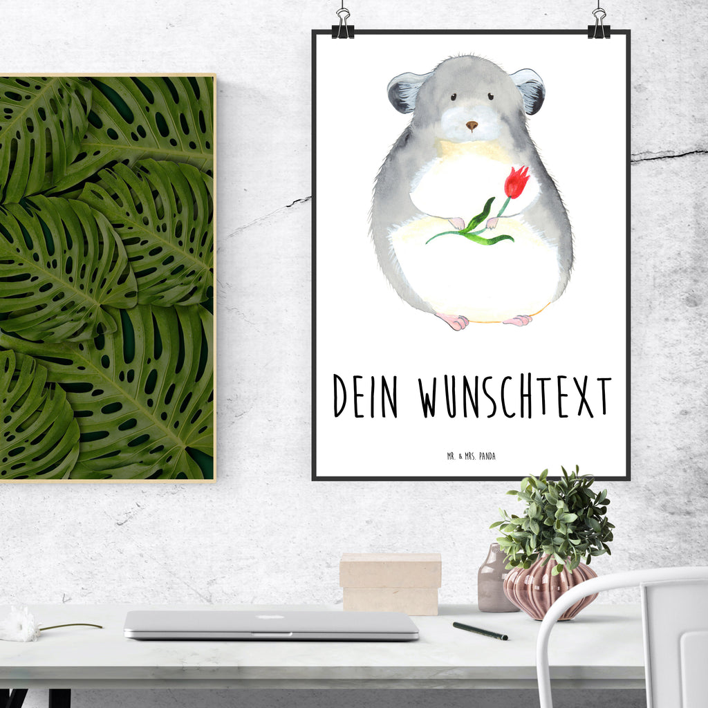 Personalisiertes Poster Chinchilla mit Blume Personalisiertes Poster, Personalisiertes Wandposter, Personalisiertes Bild, Personalisierte Wanddeko, Personalisiertes Küchenposter, Personalisiertes Kinderposter, Personalisierte Wanddeko Bild, Personalisierte Raumdekoration, Personalisierte Wanddekoration, Personalisiertes Handgemaltes Poster, Personalisiertes Designposter, Personalisierter Kunstdruck, Personalisierter Posterdruck, Poster mit Namen, Wandposter mit Namen, Bild mit Namen, Wanddeko mit Namen, Küchenposter mit Namen, Kinderposter mit Namen, Wanddeko Bild mit Namen, Raumdekoration mit Namen, Wanddekoration mit Namen, Kunstdruck mit Namen, Posterdruck mit Namen, Wunschtext Poster, Poster selbst gestalten., Tiermotive, Gute Laune, lustige Sprüche, Tiere, Chinchilla, Chinchillas, Liebeskummer, Kummer, Depressionen, traurig sein, Chaos, Glücklichsein, Büro, Büroalltag