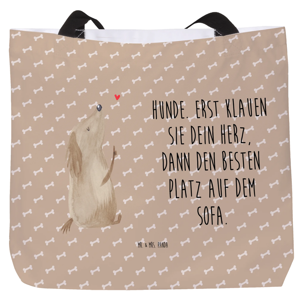 Shopper Hund Liebe Beutel, Einkaufstasche, Tasche, Strandtasche, Einkaufsbeutel, Shopper, Schultasche, Freizeittasche, Tragebeutel, Schulbeutel, Alltagstasche, Hund, Hundemotiv, Haustier, Hunderasse, Tierliebhaber, Hundebesitzer, Sprüche, Liebe, Hundeglück, Hundeliebe, Hunde, Frauchen