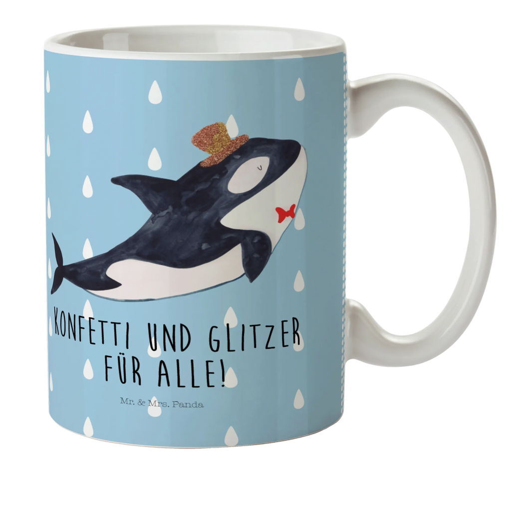 Kindertasse Orca Zylinder Kindertasse, Kinder Tasse, Kunststoff Tasse, Kindergarten Tasse, Trinkbecher, Camping Becher, Kaffeetasse, Kunststoffbecher, Kindergartenbecher, Outdoorgeschirr, Kunststoffgeschirr, Reisebecher, Reisetasse, Kinderbecher, Bruchfeste Tasse, Bruchsichere Tasse, Plastik Tasse, Plastiktasse, Meerestiere, Meer, Urlaub, Narwal, Glitter, Konfetti, Glitzer, Geburtstag, Feier, Fete, Fest, Glückwunsch, Orca