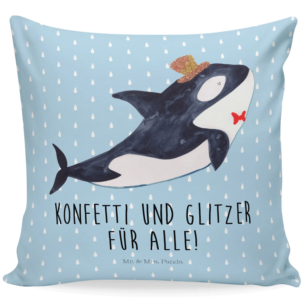 40x40 Kissen Orca Zylinder Kissenhülle, Kopfkissen, Sofakissen, Dekokissen, Motivkissen, sofakissen, sitzkissen, Kissen, Kissenbezüge, Kissenbezug 40x40, Kissen 40x40, Kissenhülle 40x40, Zierkissen, Couchkissen, Dekokissen Sofa, Sofakissen 40x40, Dekokissen 40x40, Kopfkissen 40x40, Kissen 40x40 Waschbar, Meerestiere, Meer, Urlaub, Narwal, Glitter, Konfetti, Glitzer, Geburtstag, Feier, Fete, Fest, Glückwunsch, Orca