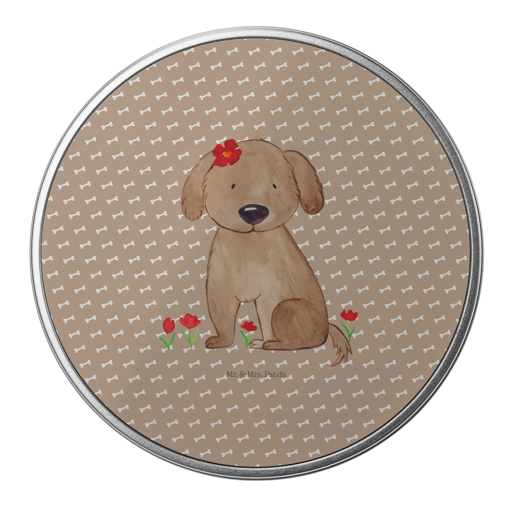 Blechdose rund Hund Dame Metalldose, Keksdose, Dose, Vorratsdose, Geschenkbox, Lunchbox, Aufbewahrungsbox, Vorratsdosen, Metallkiste, Metallbox, Metallboxen, Aufbewahrungskiste, Geschenkkiste, Blechdosen mit Deckel, Metallkiste mit Deckel, Vorratsdosen mit Deckel, Metall Dose, Hund, Hundemotiv, Haustier, Hunderasse, Tierliebhaber, Hundebesitzer, Sprüche, Hunde, Hundeliebe, Hundeglück, Liebe, Frauchen