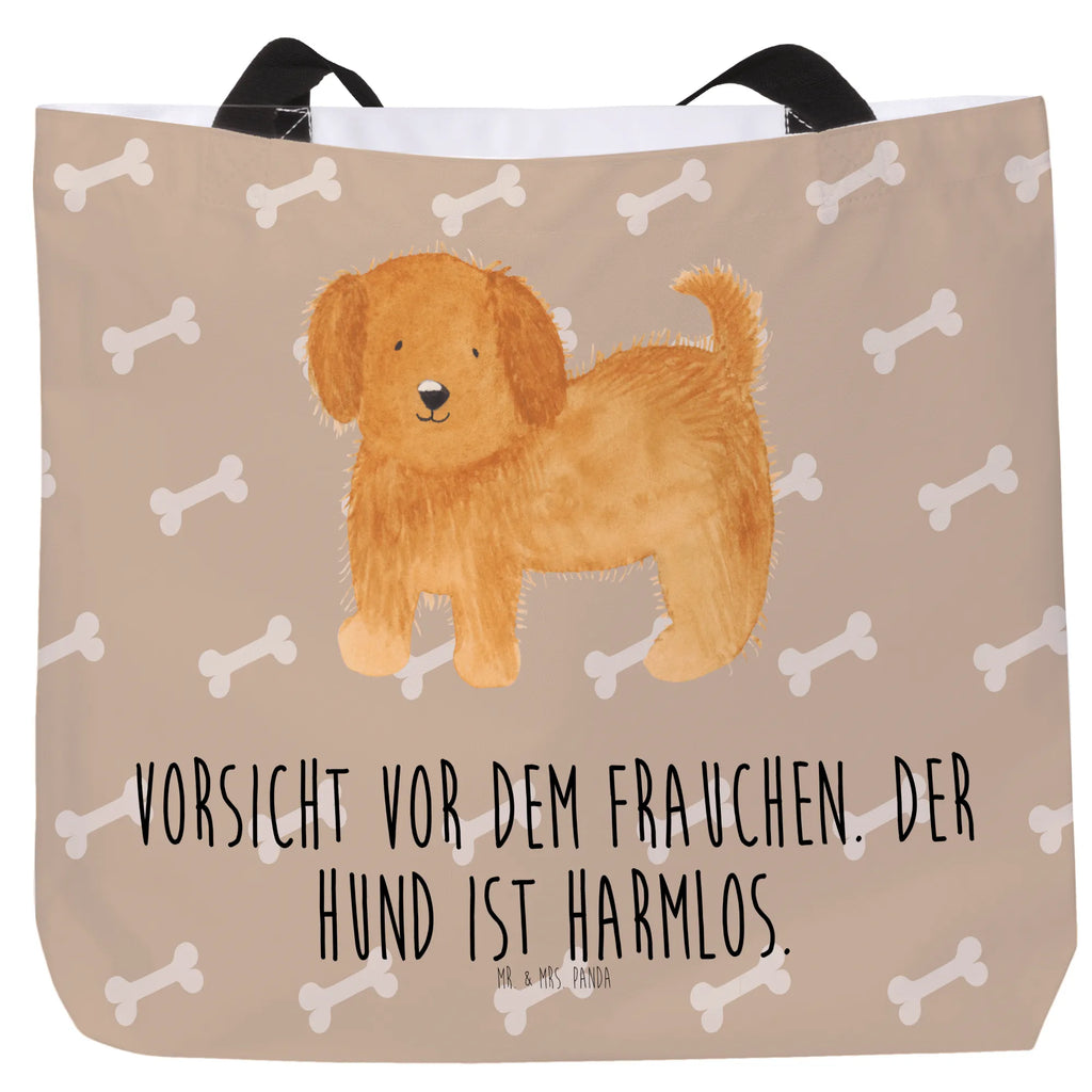 Shopper Hund Flauschig Beutel, Einkaufstasche, Tasche, Strandtasche, Einkaufsbeutel, Shopper, Schultasche, Freizeittasche, Tragebeutel, Schulbeutel, Alltagstasche, Hund, Hundemotiv, Haustier, Hunderasse, Tierliebhaber, Hundebesitzer, Sprüche, Hunde, Frauchen, Hundemama, Hundeliebe