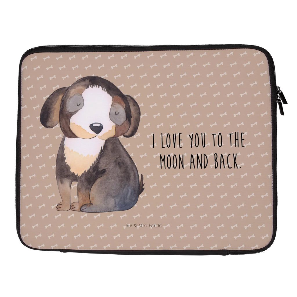 Notebook Tasche Hund Entspannen Notebook Tasche, Laptop, Computertasche, Tasche, Notebook-Tasche, Notebook-Reisehülle, Notebook Schutz, Hund, Hundemotiv, Haustier, Hunderasse, Tierliebhaber, Hundebesitzer, Sprüche, schwarzer Hund, Hundeliebe, Liebe, Hundeglück