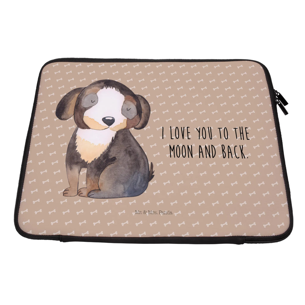 Notebook Tasche Hund Entspannen Notebook Tasche, Laptop, Computertasche, Tasche, Notebook-Tasche, Notebook-Reisehülle, Notebook Schutz, Hund, Hundemotiv, Haustier, Hunderasse, Tierliebhaber, Hundebesitzer, Sprüche, schwarzer Hund, Hundeliebe, Liebe, Hundeglück