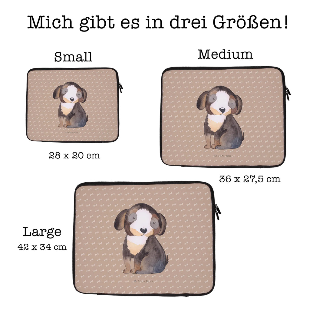 Notebook Tasche Hund Entspannen Notebook Tasche, Laptop, Computertasche, Tasche, Notebook-Tasche, Notebook-Reisehülle, Notebook Schutz, Hund, Hundemotiv, Haustier, Hunderasse, Tierliebhaber, Hundebesitzer, Sprüche, schwarzer Hund, Hundeliebe, Liebe, Hundeglück