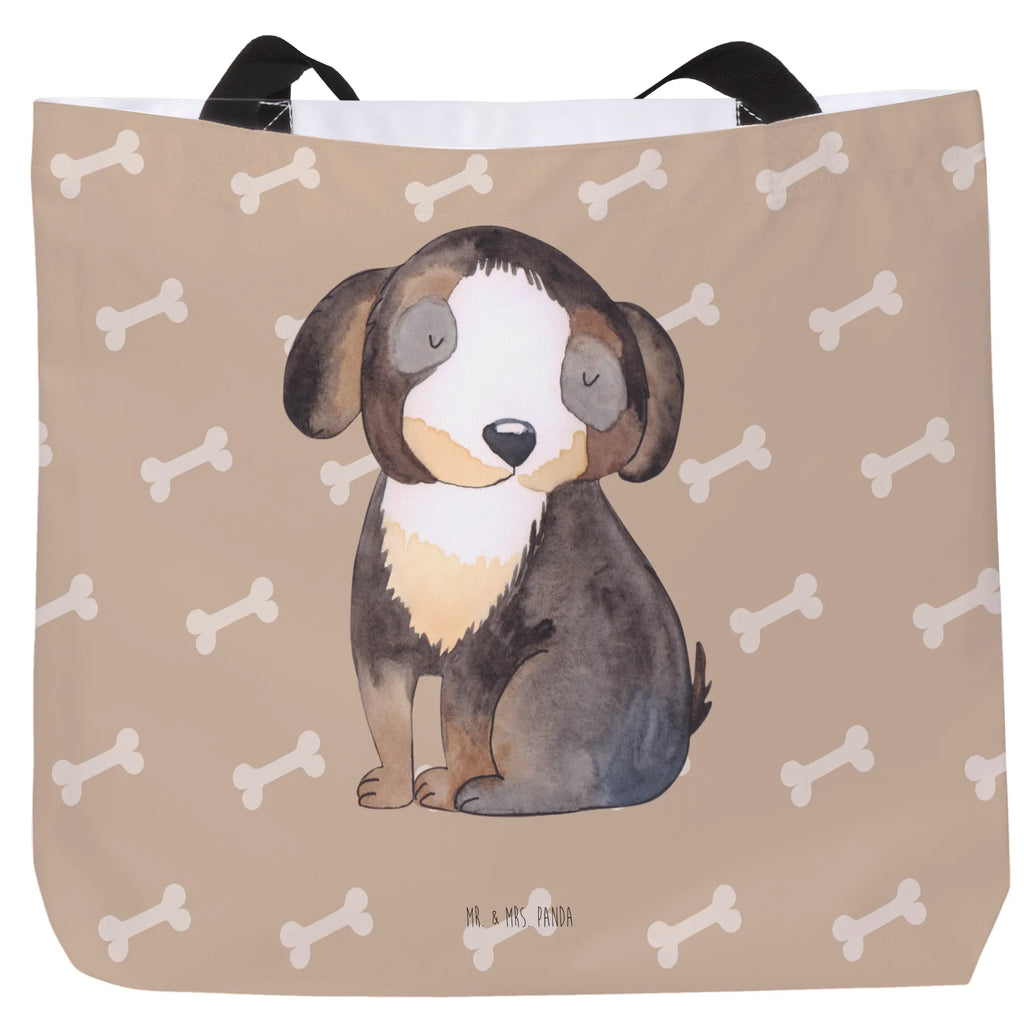 Shopper Hund Entspannen Beutel, Einkaufstasche, Tasche, Strandtasche, Einkaufsbeutel, Shopper, Schultasche, Freizeittasche, Tragebeutel, Schulbeutel, Alltagstasche, Hund, Hundemotiv, Haustier, Hunderasse, Tierliebhaber, Hundebesitzer, Sprüche, schwarzer Hund, Hundeliebe, Liebe, Hundeglück