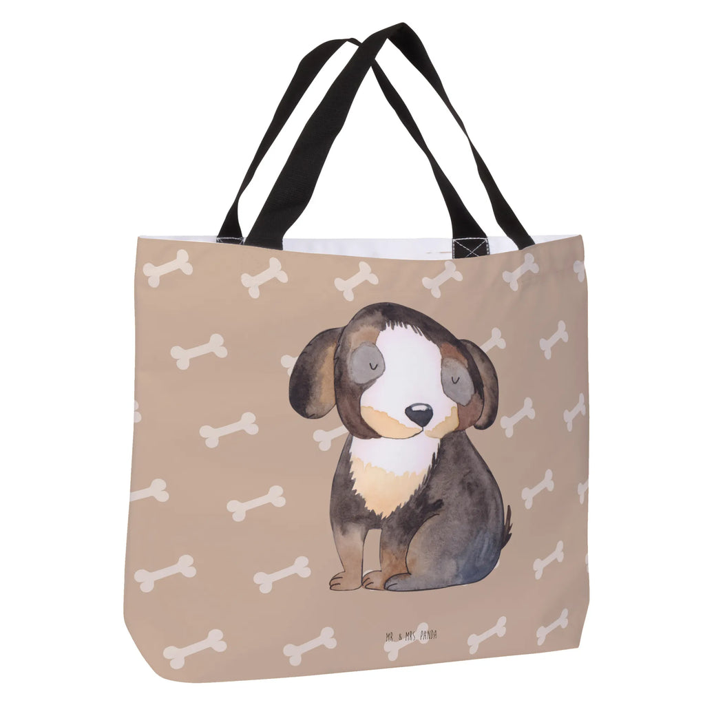 Shopper Hund Entspannen Beutel, Einkaufstasche, Tasche, Strandtasche, Einkaufsbeutel, Shopper, Schultasche, Freizeittasche, Tragebeutel, Schulbeutel, Alltagstasche, Hund, Hundemotiv, Haustier, Hunderasse, Tierliebhaber, Hundebesitzer, Sprüche, schwarzer Hund, Hundeliebe, Liebe, Hundeglück