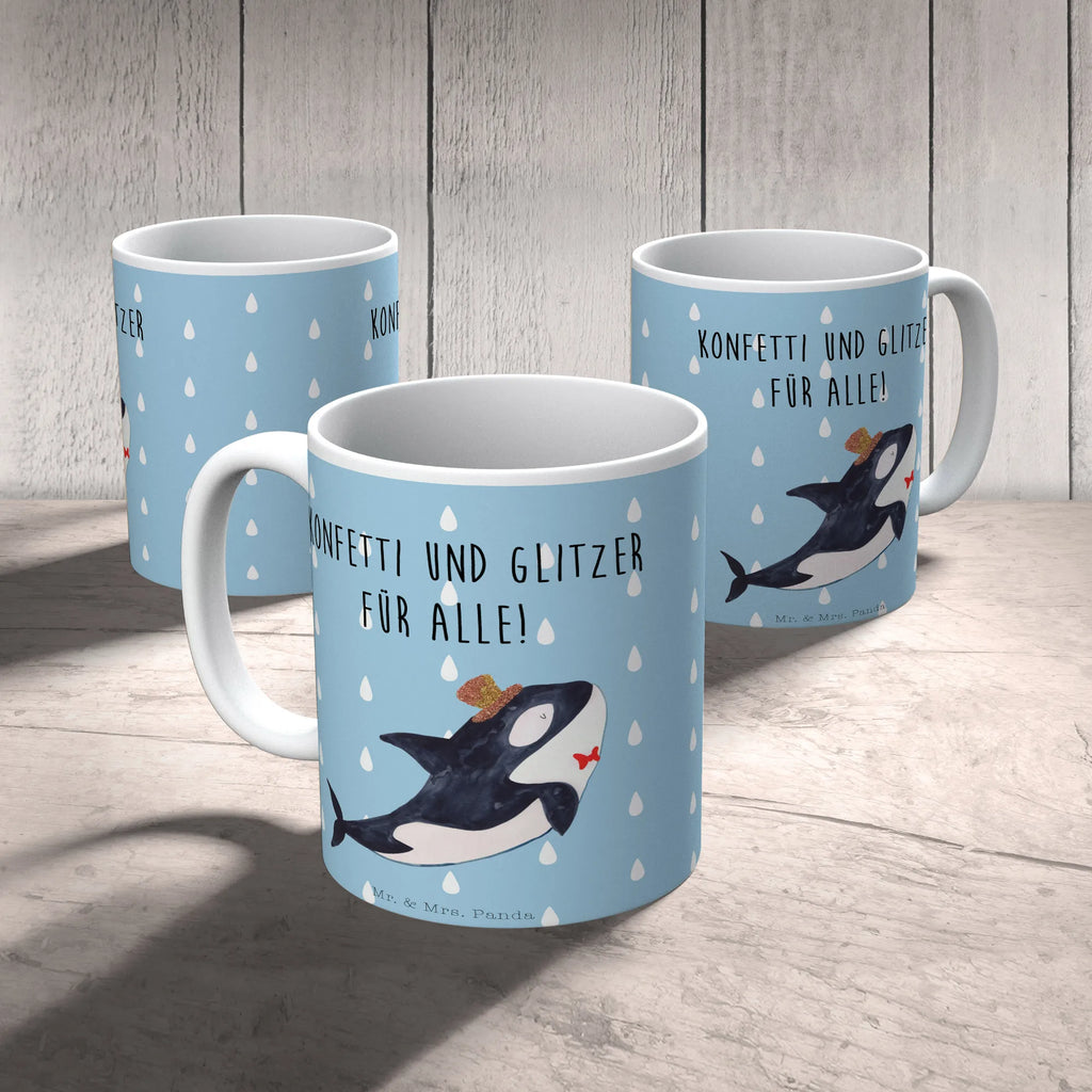 Tasse Orca Zylinder Tasse, Kaffeetasse, Teetasse, Becher, Kaffeebecher, Teebecher, Keramiktasse, Porzellantasse, Büro Tasse, Geschenk Tasse, Tasse Sprüche, Tasse Motive, Kaffeetassen, Tasse bedrucken, Designer Tasse, Cappuccino Tassen, Schöne Teetassen, Meerestiere, Meer, Urlaub, Narwal, Glitter, Konfetti, Glitzer, Geburtstag, Feier, Fete, Fest, Glückwunsch, Orca