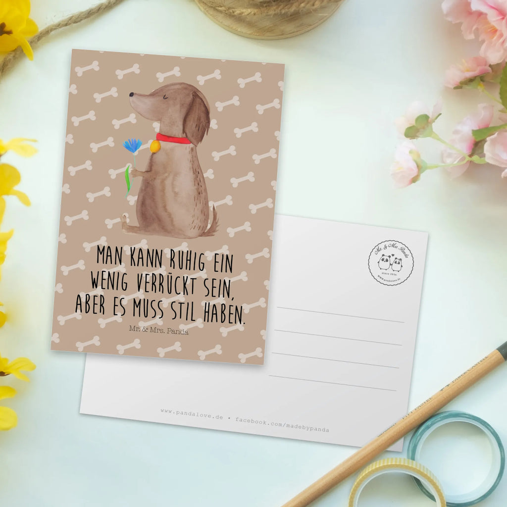 Postkarte Hund Blume Postkarte, Karte, Geschenkkarte, Grußkarte, Einladung, Ansichtskarte, Geburtstagskarte, Einladungskarte, Dankeskarte, Ansichtskarten, Einladung Geburtstag, Einladungskarten Geburtstag, Hund, Hundemotiv, Haustier, Hunderasse, Tierliebhaber, Hundebesitzer, Sprüche, Hunde, Frauchen, Hundeliebe