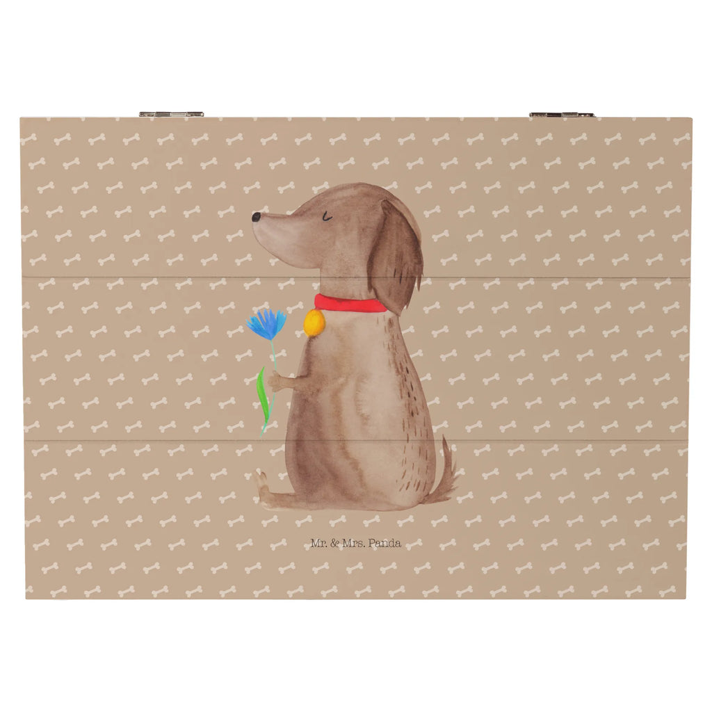 Holzkiste Hund Blume Holzkiste, Kiste, Schatzkiste, Truhe, Schatulle, XXL, Erinnerungsbox, Erinnerungskiste, Dekokiste, Aufbewahrungsbox, Geschenkbox, Geschenkdose, Hund, Hundemotiv, Haustier, Hunderasse, Tierliebhaber, Hundebesitzer, Sprüche, Hunde, Frauchen, Hundeliebe