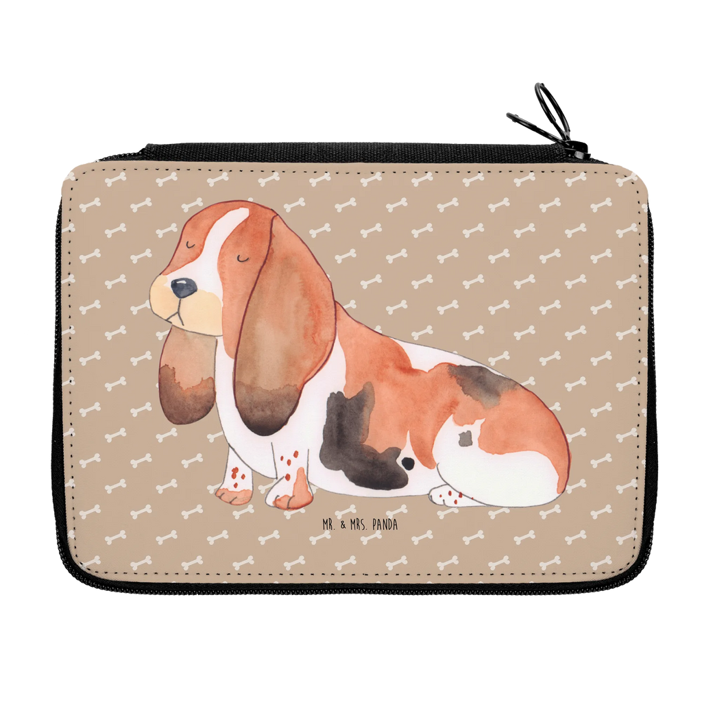 Federmappe Hund Basset Hound Federmappe, Stiftetasche, Stifte Etui, Schule, Einschulung, Geschenk, Kind, Schüler, Schülerin, Stifterolle, Federmäppchen, Motiv, Grundschule, Federmäppchen bedruckt, Büro Stifte Etui, Bestückte Federmappe, Kinder Federmappe, Federmappe Einschulung, Hund, Hundemotiv, Haustier, Hunderasse, Tierliebhaber, Hundebesitzer, Sprüche, Basset Hound, Basset, Hundeliebe, kinderlos