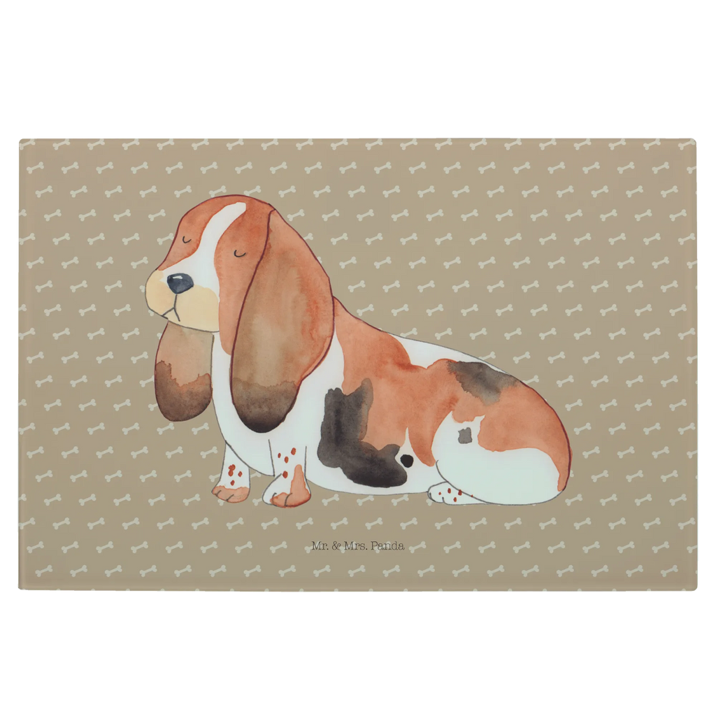 Glasschneidebrett Hund Basset Hound Glasschneidebrett, Schneidebrett, Hund, Hundemotiv, Haustier, Hunderasse, Tierliebhaber, Hundebesitzer, Sprüche, Basset Hound, Basset, Hundeliebe, kinderlos