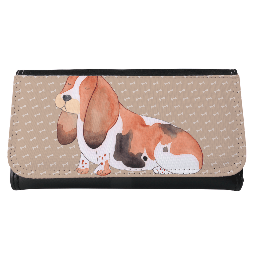 Damen Portemonnaie Hund Basset Hound Portemonnaie, Portemonee, Geldbörse, Damen, Groß, XXL, Geldbeutel, Portemonnaies, Hund, Hundemotiv, Haustier, Hunderasse, Tierliebhaber, Hundebesitzer, Sprüche, Basset Hound, Basset, Hundeliebe, kinderlos