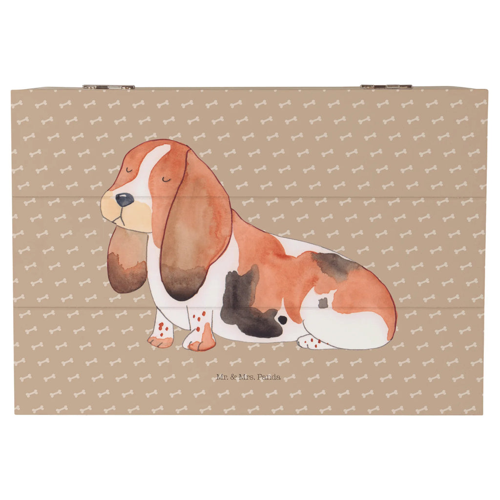 Holzkiste Hund Basset Hound Holzkiste, Kiste, Schatzkiste, Truhe, Schatulle, XXL, Erinnerungsbox, Erinnerungskiste, Dekokiste, Aufbewahrungsbox, Geschenkbox, Geschenkdose, Hund, Hundemotiv, Haustier, Hunderasse, Tierliebhaber, Hundebesitzer, Sprüche, Basset Hound, Basset, Hundeliebe, kinderlos