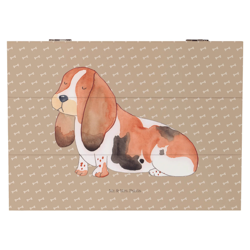 Holzkiste Hund Basset Hound Holzkiste, Kiste, Schatzkiste, Truhe, Schatulle, XXL, Erinnerungsbox, Erinnerungskiste, Dekokiste, Aufbewahrungsbox, Geschenkbox, Geschenkdose, Hund, Hundemotiv, Haustier, Hunderasse, Tierliebhaber, Hundebesitzer, Sprüche, Basset Hound, Basset, Hundeliebe, kinderlos