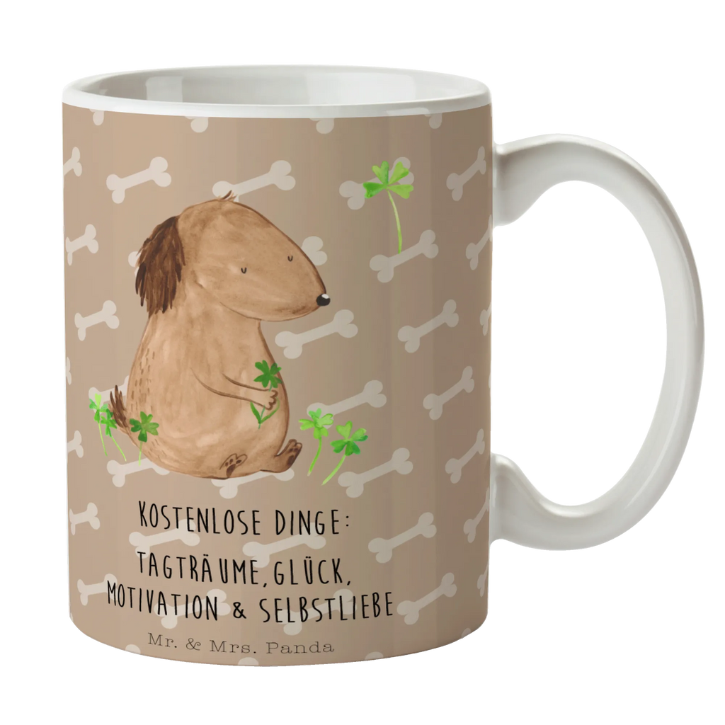 Tasse Hund Kleeblatt Tasse, Kaffeetasse, Teetasse, Becher, Kaffeebecher, Teebecher, Keramiktasse, Porzellantasse, Büro Tasse, Geschenk Tasse, Tasse Sprüche, Tasse Motive, Kaffeetassen, Tasse bedrucken, Designer Tasse, Cappuccino Tassen, Schöne Teetassen, Hund, Hundemotiv, Haustier, Hunderasse, Tierliebhaber, Hundebesitzer, Sprüche, Kleeblatt, Glück, Tagträume, Motivation, Neuanfang, Geschenk, Glücksbringer, Selbstliebe, Achtsamkeit