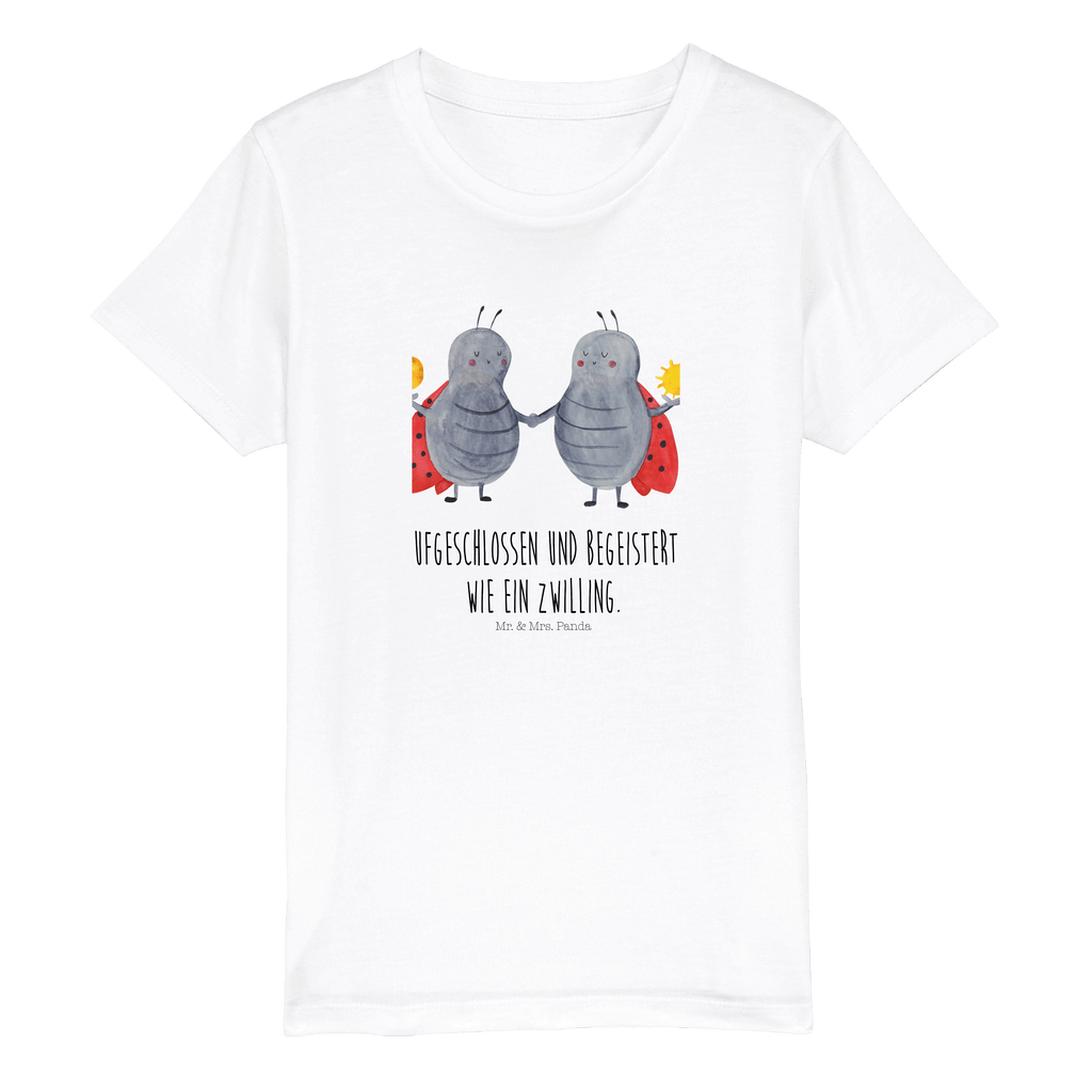 Organic Kinder T-Shirt Sternzeichen Zwilling Kinder T-Shirt, Kinder T-Shirt Mädchen, Kinder T-Shirt Jungen, Tierkreiszeichen, Sternzeichen, Horoskop, Astrologie, Aszendent, Zwillinge, Zwilling Geschenk, Zwilling Sternzeichen, Geburtstag Mai, Geschenk Mai, Geschenk Juni, Marienkäfer, Glückskäfer, Zwillingsbruder, Zwillingsschwester