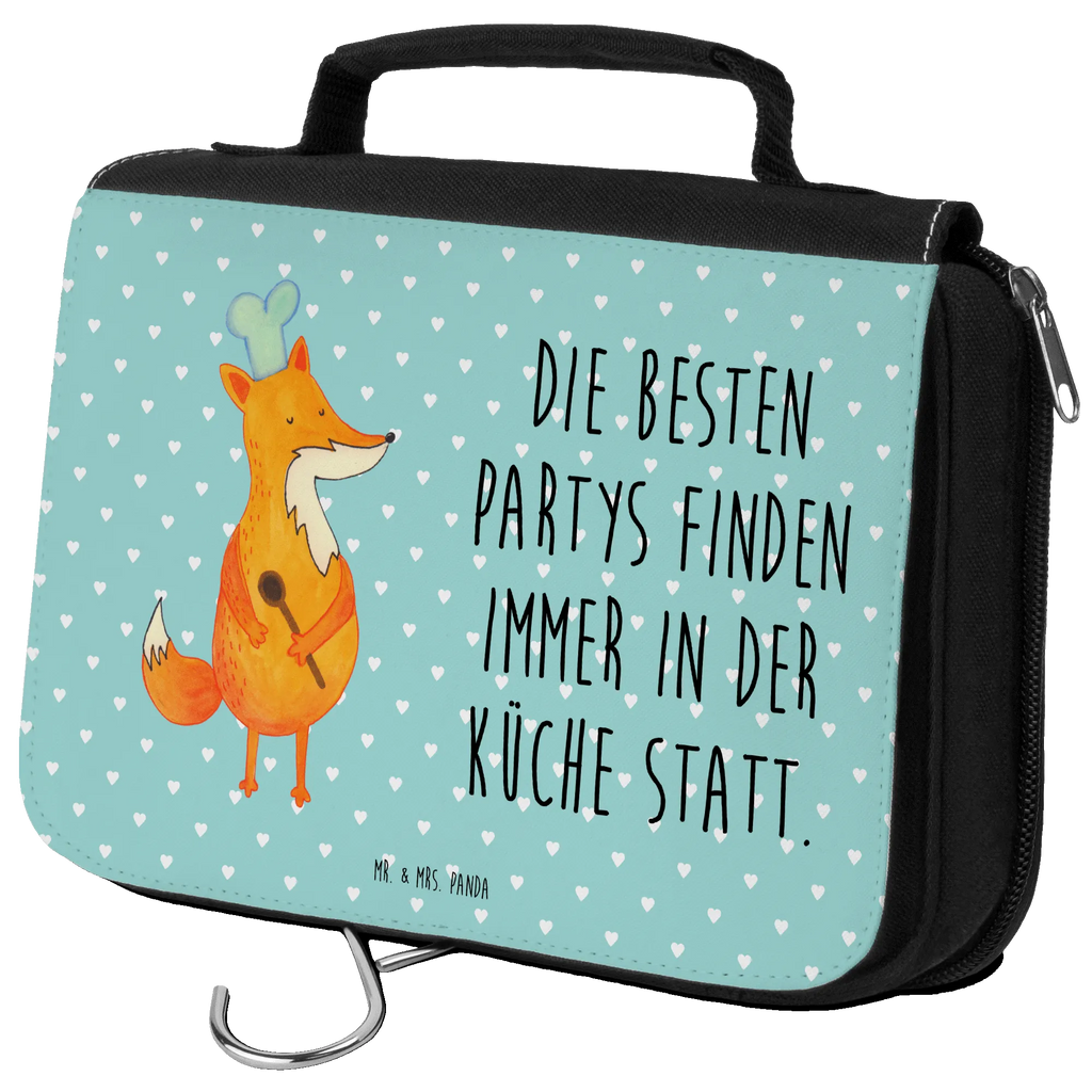 Kulturbeutel Fuchs Koch Kulturbeutel, Zum Aufhängen, Waschtasche, Kosmetiktasche, Damen, Herren, Aufbewahrungstasche, Schminktasche, Kosmetikbeutel, Organizer, Kulturtasche, Schminkutensil, Fuchs, Füchse, Koch Geschenk, Küche Spruch, Küche Deko, Köche, Bäcker, Party Spruch, Spruch lustig, witzig