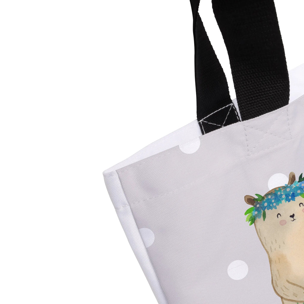 Shopper Bären mit Blumenkranz Beutel, Einkaufstasche, Tasche, Strandtasche, Einkaufsbeutel, Shopper, Schultasche, Freizeittasche, Tragebeutel, Schulbeutel, Alltagstasche, Familie, Vatertag, Muttertag, Bruder, Schwester, Mama, Papa, Oma, Opa, Bär, Bären, Mutter, Mutti, Mami, Lieblingsmensch, Lieblingsmama, beste Mutter, weltbeste Mama, Geschenk Mama. Muttertag, Tochter, Kind, Kinder, Töchter, Family, Vorbild