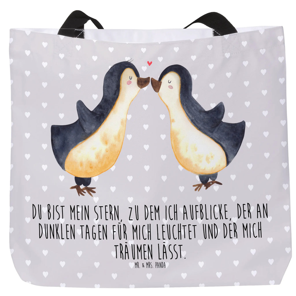 Shopper Pinguin Liebe Beutel, Einkaufstasche, Tasche, Strandtasche, Einkaufsbeutel, Shopper, Schultasche, Freizeittasche, Tragebeutel, Schulbeutel, Alltagstasche, Liebe, Partner, Freund, Freundin, Ehemann, Ehefrau, Heiraten, Verlobung, Heiratsantrag, Liebesgeschenk, Jahrestag, Hocheitstag, Pinguin, Pinguine, Pinguin Paar, Pinguinpaar, Pinguin Liebe, Paar, Pärchen. Liebespaar, Liebesbeweis, Liebesspruch, Hochzeitstag, Geschenk Freund, Geschenk Freundin, Verlobte, Verlobter, Love, Geschenk Hochzeitstag, Geschenkidee, Hochzeit, Gastgeschenk