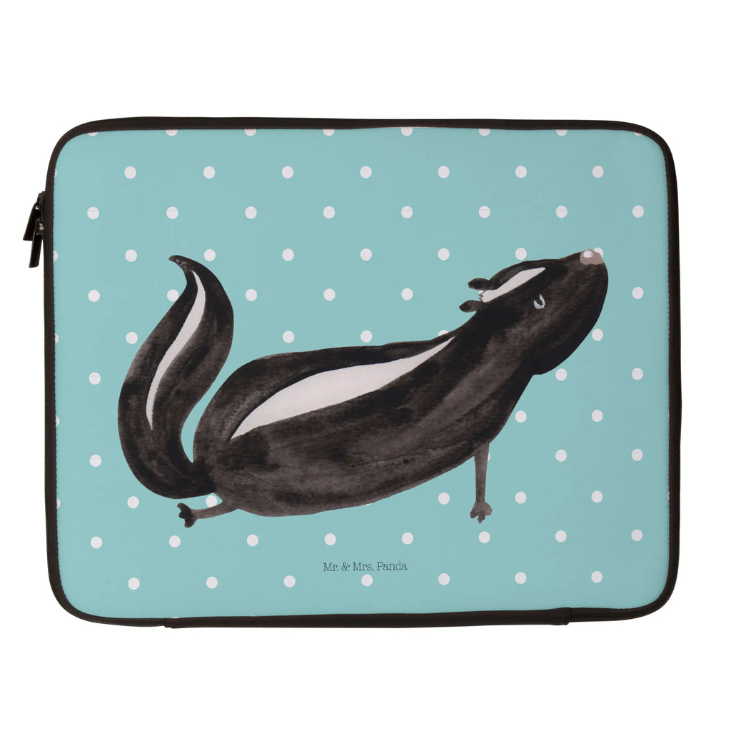 Notebook Tasche Stinktier Yoga Notebook Tasche, Laptop, Computertasche, Tasche, Notebook-Tasche, Notebook-Reisehülle, Notebook Schutz, Stinktier, Skunk, Wildtier, Raubtier, Stinker, Stinki, Yoga, Namaste, Lebe, Liebe, Lache