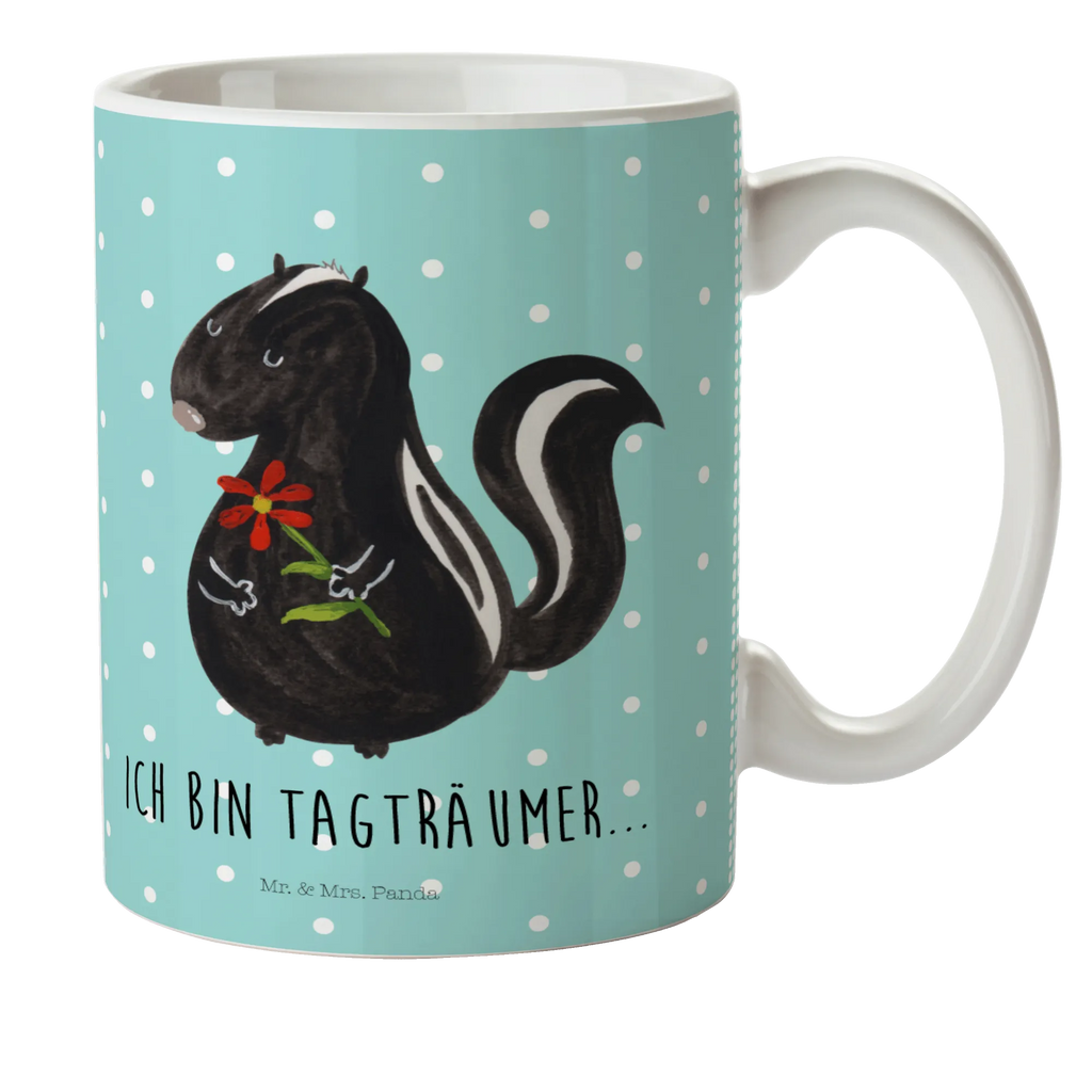 Kindertasse Stinktier Blume Kindertasse, Kinder Tasse, Kunststoff Tasse, Kindergarten Tasse, Trinkbecher, Camping Becher, Kaffeetasse, Kunststoffbecher, Kindergartenbecher, Outdoorgeschirr, Kunststoffgeschirr, Reisebecher, Reisetasse, Kinderbecher, Bruchfeste Tasse, Bruchsichere Tasse, Plastik Tasse, Plastiktasse, Stinktier, Skunk, Wildtier, Raubtier, Stinker, Stinki, Tagträumer, verträumt, Dreams, Träume