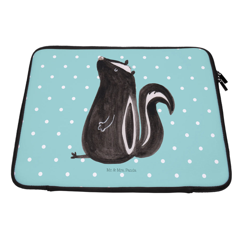 Notebook Tasche Stinktier Sitzen Notebook Tasche, Laptop, Computertasche, Tasche, Notebook-Tasche, Notebook-Reisehülle, Notebook Schutz, Stinktier, Skunk, Wildtier, Raubtier, Stinker, Stinki, Spruch, Büro, Recht, Besserwisser