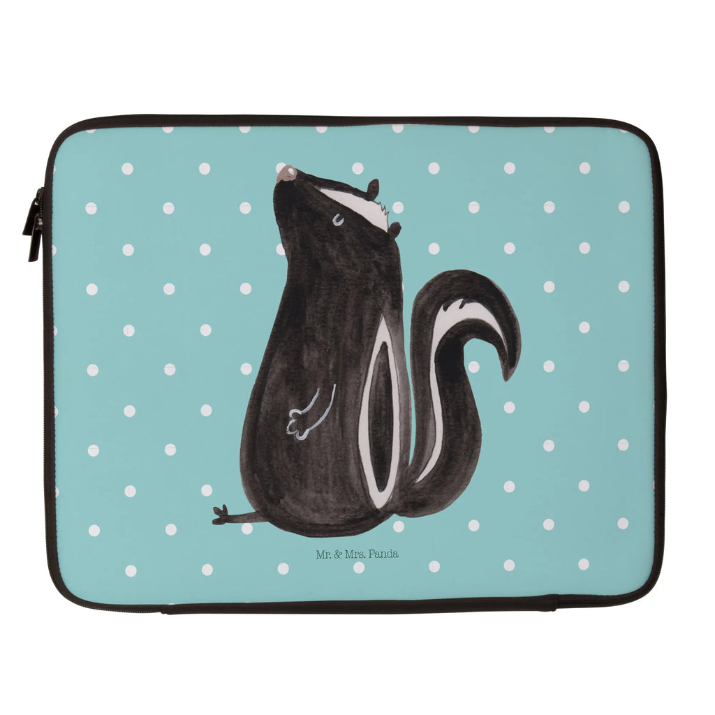 Notebook Tasche Stinktier Sitzen Notebook Tasche, Laptop, Computertasche, Tasche, Notebook-Tasche, Notebook-Reisehülle, Notebook Schutz, Stinktier, Skunk, Wildtier, Raubtier, Stinker, Stinki, Spruch, Büro, Recht, Besserwisser