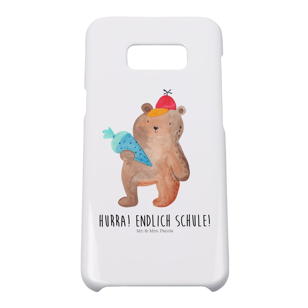 Handyhülle Bär Schultüte Handyhülle, Handycover, Cover, Handy, Hülle, Iphone 10, Iphone X, Bär, Teddy, Teddybär, Bär Motiv, Schultüte, Erster Schultag Geschenk, Einschulung Geschenk, Schule Geschenk, Grundschule, Schulanfang, Schulbeginn