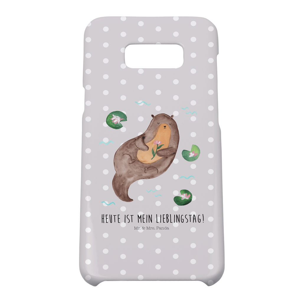 Handyhülle Otter Seerose Handyhülle, Handycover, Cover, Handy, Hülle, Iphone 10, Iphone X, Otter, Fischotter, Seeotter, Otter Seeotter See Otter