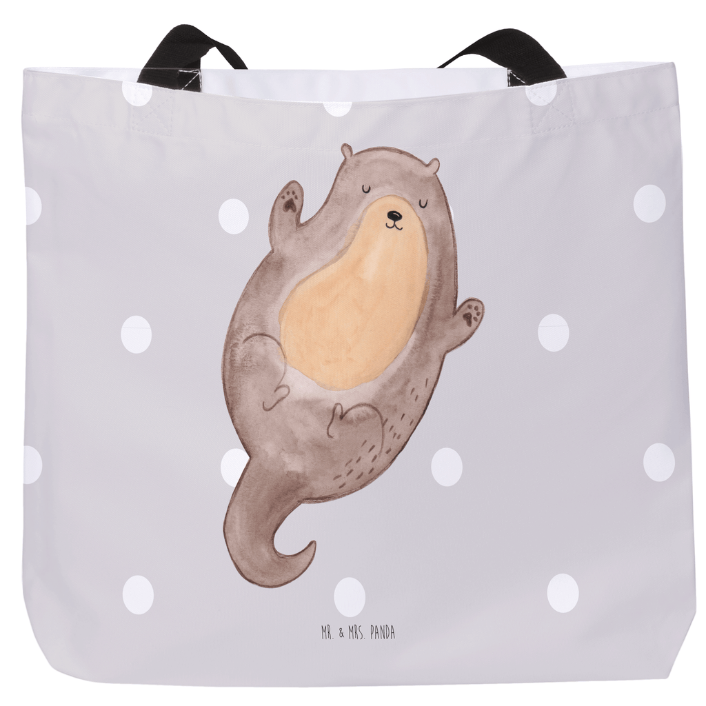 Shopper Otter Umarmen Beutel, Einkaufstasche, Tasche, Strandtasche, Einkaufsbeutel, Shopper, Schultasche, Freizeittasche, Tragebeutel, Schulbeutel, Alltagstasche, Otter, Fischotter, Seeotter, Otter Seeotter See Otter