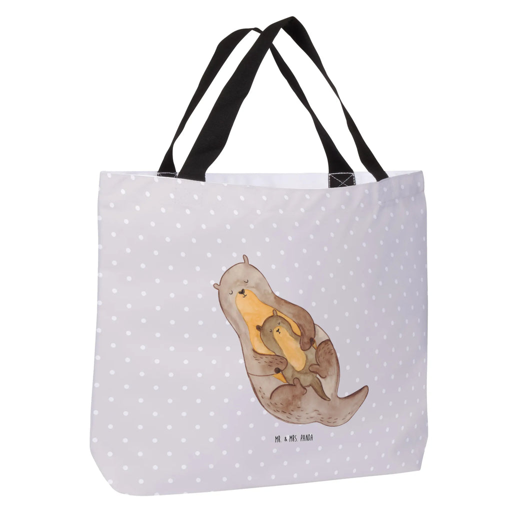 Shopper Otter Kind Beutel, Einkaufstasche, Tasche, Strandtasche, Einkaufsbeutel, Shopper, Schultasche, Freizeittasche, Tragebeutel, Schulbeutel, Alltagstasche, Otter, Fischotter, Seeotter, Otter Seeotter See Otter