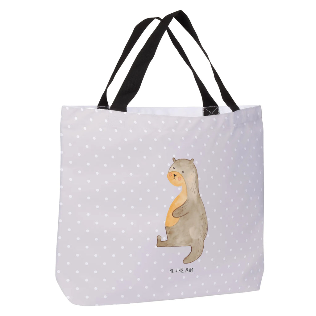 Shopper Otter Bauch Beutel, Einkaufstasche, Tasche, Strandtasche, Einkaufsbeutel, Shopper, Schultasche, Freizeittasche, Tragebeutel, Schulbeutel, Alltagstasche, Otter, Fischotter, Seeotter, Otter Seeotter See Otter