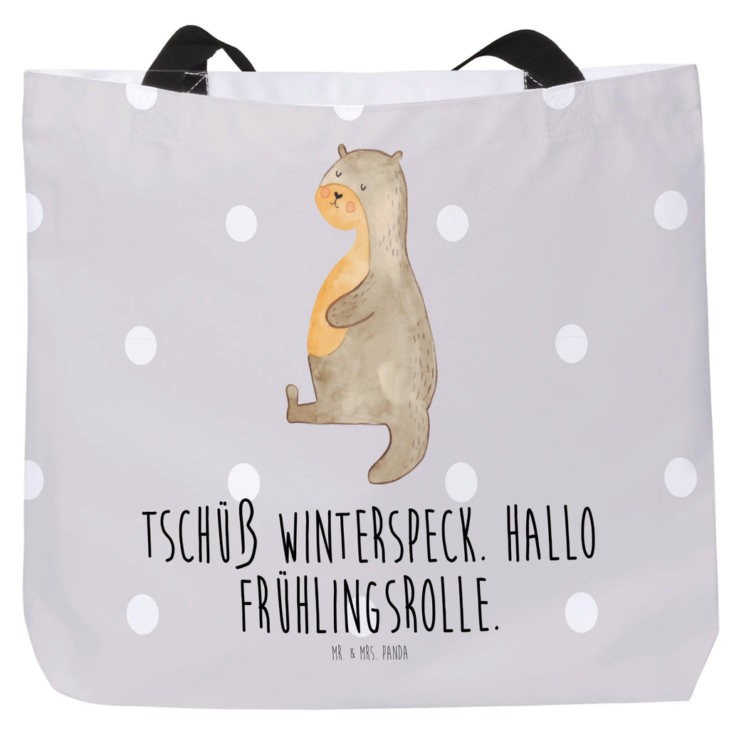 Shopper Otter Bauch Beutel, Einkaufstasche, Tasche, Strandtasche, Einkaufsbeutel, Shopper, Schultasche, Freizeittasche, Tragebeutel, Schulbeutel, Alltagstasche, Otter, Fischotter, Seeotter, Otter Seeotter See Otter