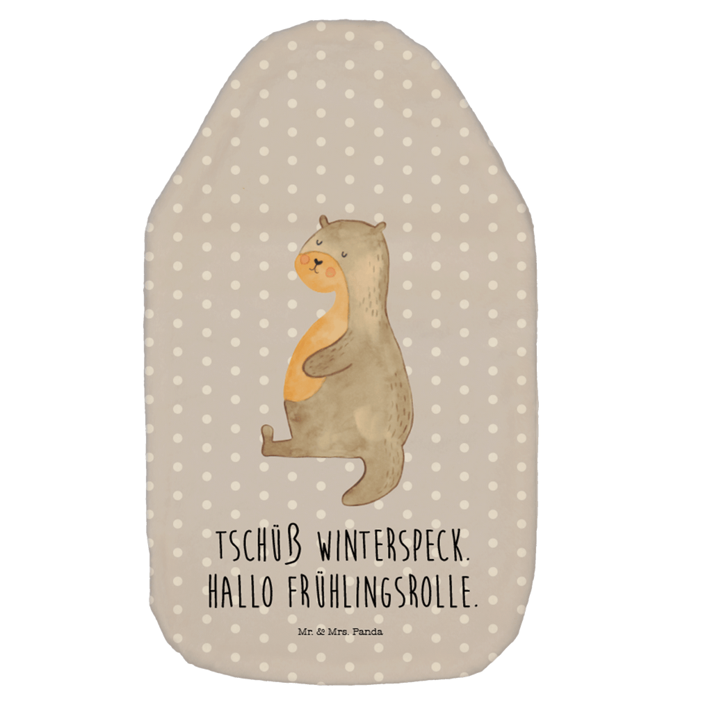 Wärmflasche Otter Bauch Wärmekissen, Kinderwärmflasche, Körnerkissen, Wärmflaschenbezug, Wärmflasche mit Bezug, Wärmflasche, Bettflasche, Kleine Wärmflasche, Otter, Fischotter, Seeotter, Otter Seeotter See Otter