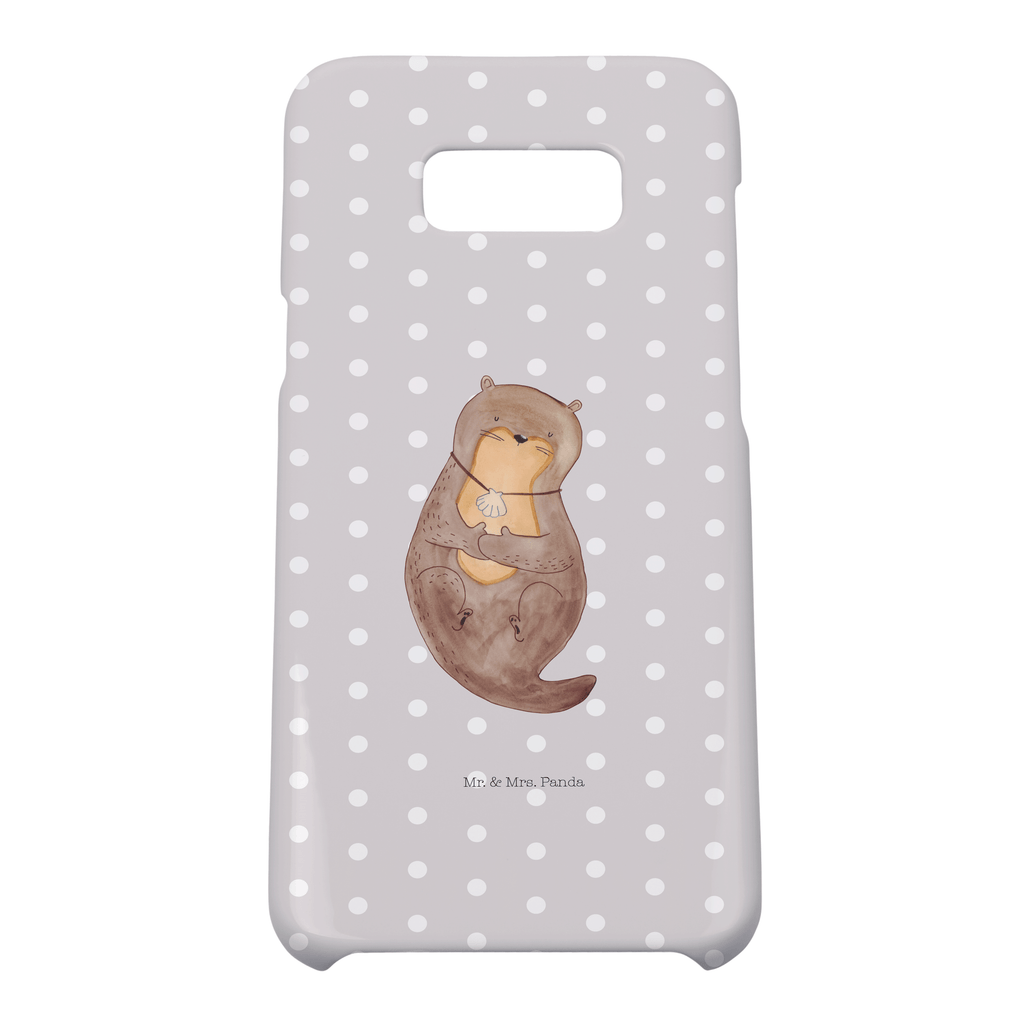 Handyhülle Otter Muschel Handyhülle, Handycover, Cover, Handy, Hülle, Iphone 10, Iphone X, Otter, Fischotter, Seeotter, Otterliebe, grübeln, träumen, Motivation, Tagträumen, Büro