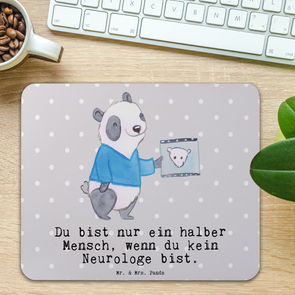 Mauspad Neurologe mit Herz Mousepad, Computer zubehör, Büroausstattung, PC Zubehör, Arbeitszimmer, Mauspad, Einzigartiges Mauspad, Designer Mauspad, Mausunterlage, Mauspad Büro, Beruf, Ausbildung, Jubiläum, Abschied, Rente, Kollege, Kollegin, Geschenk, Schenken, Arbeitskollege, Mitarbeiter, Firma, Danke, Dankeschön, Neurologe, Neurologie, Mediziner, Medizinstudium