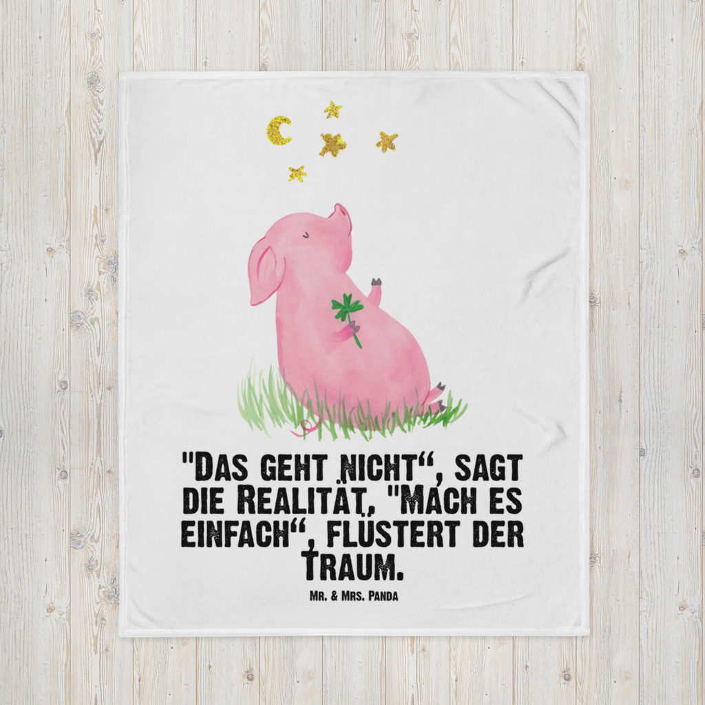 Babydecke Glücksschwein Babydecke, Babygeschenk, Geschenk Geburt, Babyecke Kuscheldecke, Krabbeldecke, Tiermotive, Gute Laune, lustige Sprüche, Tiere, Glücksschwein. Glück, Schwein, Schweinchen, Sterne, Sernchen, Ziele, Träume, Motivation, Glücksbringer