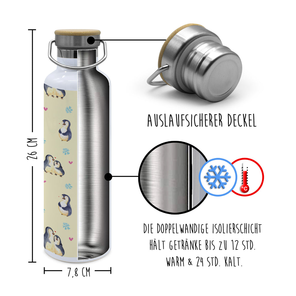 Trinkflasche Pinguin umarmen Thermosflasche, Isolierflasche, Edelstahl, Trinkflasche, isoliert, Wamrhaltefunktion, Sportflasche, Flasche zum Sport, Sportlerflasche, Pinguin, Liebe, Liebespaar, Liebesbeweis, Liebesgeschenk, Verlobung, Jahrestag, Hochzeitstag, Hochzeit, Hochzeitsgeschenk