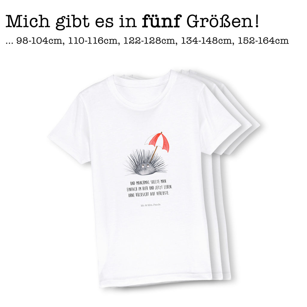 Organic Kinder T-Shirt Seeigel Kinder T-Shirt, Kinder T-Shirt Mädchen, Kinder T-Shirt Jungen, Meerestiere, Meer, Urlaub, Seeigel, Achtsamkeit, Selbstakzeptanz, Selbstliebe, Hier und Jetzt, Leben, Lebe