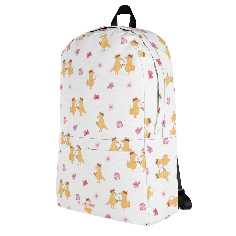 Rucksack Fuchs Blumen Muster Rucksack, Laptoprucksack, Notebookrucksack, Schulrucksack für Laptop, Arbeitsrucksack für Laptop, Reiserucksack für Laptop, Rucksack für Alltag, Rucksack für Schule, Rucksack für Uni, Rucksack für Notebook, Rucksack für Computer, wetterfester Rucksack, regenfester Rucksack, strapazierfähiger Rucksack, Fuchs, Füchse, Fox, Liebe, Freundin, Fuchsmädchen, Blumenmädchen, Freundinnen, Liebesbeweis, Blume, Blumen, Motivation, Freude, ich, mich, Selbstliebe