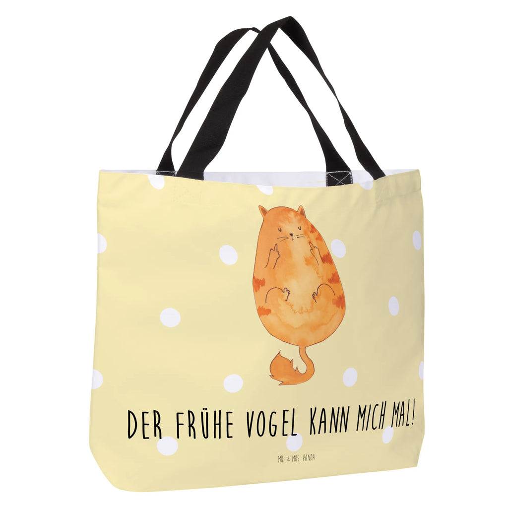 Shopper Katze Frühaufsteher Beutel, Einkaufstasche, Tasche, Strandtasche, Einkaufsbeutel, Shopper, Schultasche, Freizeittasche, Tragebeutel, Schulbeutel, Alltagstasche, Katze, Katzenmotiv, Katzenfan, Katzendeko, Katzenfreund, Katzenliebhaber, Katzenprodukte, Katzenartikel, Katzenaccessoires, Katzensouvenirs, Katzenliebhaberprodukte, Katzenmotive, Der frühe Vogel kann mich mal, Morgenmuffel, Frühaufsteher, Kaffee, Katzen, Kater, Mietze