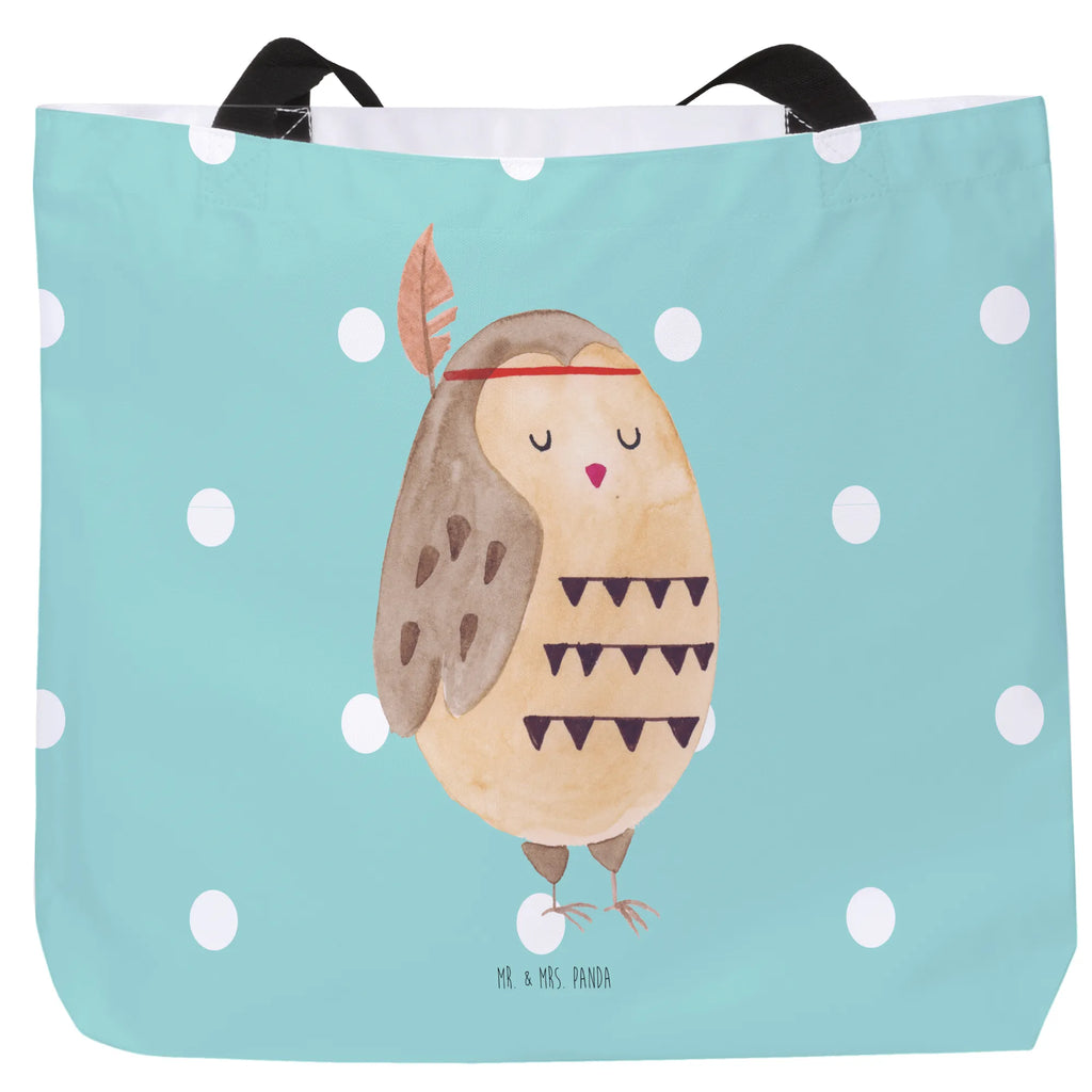 Shopper Eule Federschmuck Beutel, Einkaufstasche, Tasche, Strandtasche, Einkaufsbeutel, Shopper, Schultasche, Freizeittasche, Tragebeutel, Schulbeutel, Alltagstasche, Eule, Eule Deko, Owl, Das Leben ist ein Abenteuer, Reisespruch, Federschmuck, Dekoration