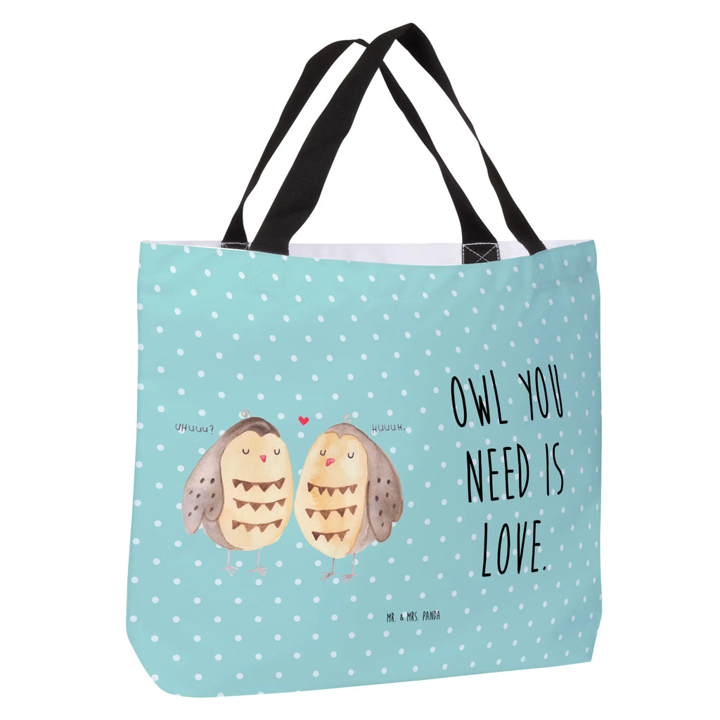 Shopper Eulen Liebe Beutel, Einkaufstasche, Tasche, Strandtasche, Einkaufsbeutel, Shopper, Schultasche, Freizeittasche, Tragebeutel, Schulbeutel, Alltagstasche, Eule, Eule Deko, Liebe, Hochzeit Spruch, Owl, All you need is love, Liebe Spruch, Freundin Geschenk, Freund, Wortspiel lustig