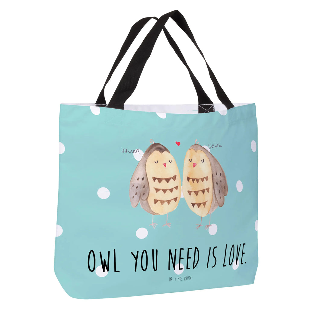 Shopper Eulen Liebe Beutel, Einkaufstasche, Tasche, Strandtasche, Einkaufsbeutel, Shopper, Schultasche, Freizeittasche, Tragebeutel, Schulbeutel, Alltagstasche, Eule, Eule Deko, Liebe, Hochzeit Spruch, Owl, All you need is love, Liebe Spruch, Freundin Geschenk, Freund, Wortspiel lustig