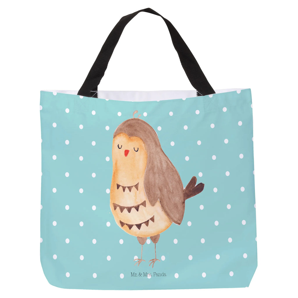 Shopper Eule Zufrieden Beutel, Einkaufstasche, Tasche, Strandtasche, Einkaufsbeutel, Shopper, Schultasche, Freizeittasche, Tragebeutel, Schulbeutel, Alltagstasche, Eule, Eule Spruch, Eule deko, Owl, Liebe Spruch, Romantisch, Wortspiel lustig, Spruch schön, Geschenk Hochzeitstag