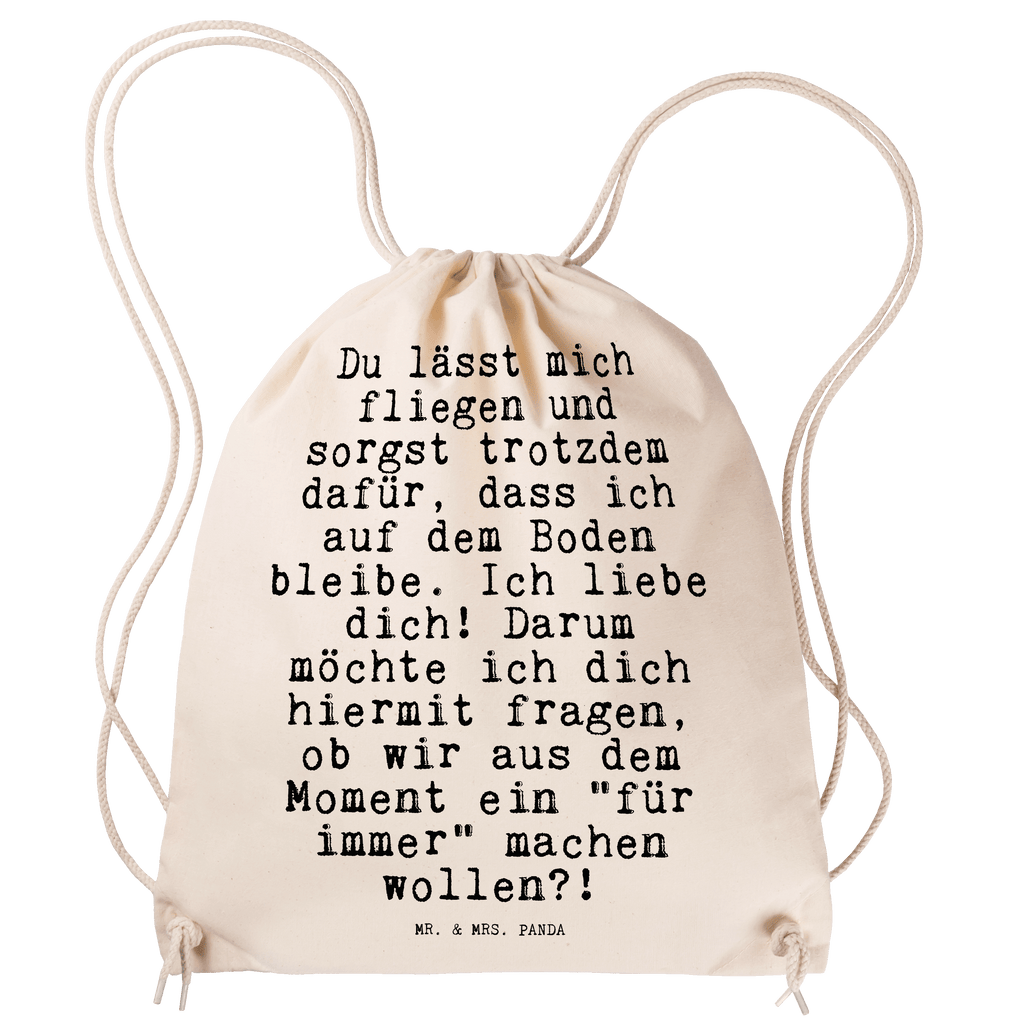 Sportbeutel Du lässt mich fliegen... Sportbeutel, Turnbeutel, Beutel, Sporttasche, Tasche, Stoffbeutel, Sportbeutel Kinder, Gymsack, Beutel Rucksack, Kleine Sporttasche, Sportzubehör, Turnbeutel Baumwolle, Spruch, Sprüche, lustige Sprüche, Weisheiten, Zitate, Spruch Geschenke, Spruch Sprüche Weisheiten Zitate Lustig Weisheit Worte