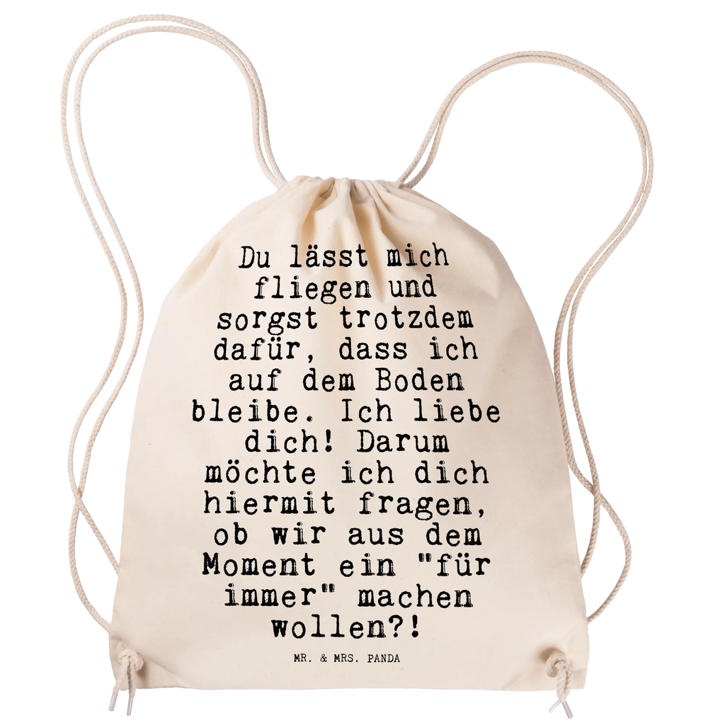 Sportbeutel Du lässt mich fliegen... Sportbeutel, Turnbeutel, Beutel, Sporttasche, Tasche, Stoffbeutel, Sportbeutel Kinder, Gymsack, Beutel Rucksack, Kleine Sporttasche, Sportzubehör, Turnbeutel Baumwolle, Spruch, Sprüche, lustige Sprüche, Weisheiten, Zitate, Spruch Geschenke, Spruch Sprüche Weisheiten Zitate Lustig Weisheit Worte