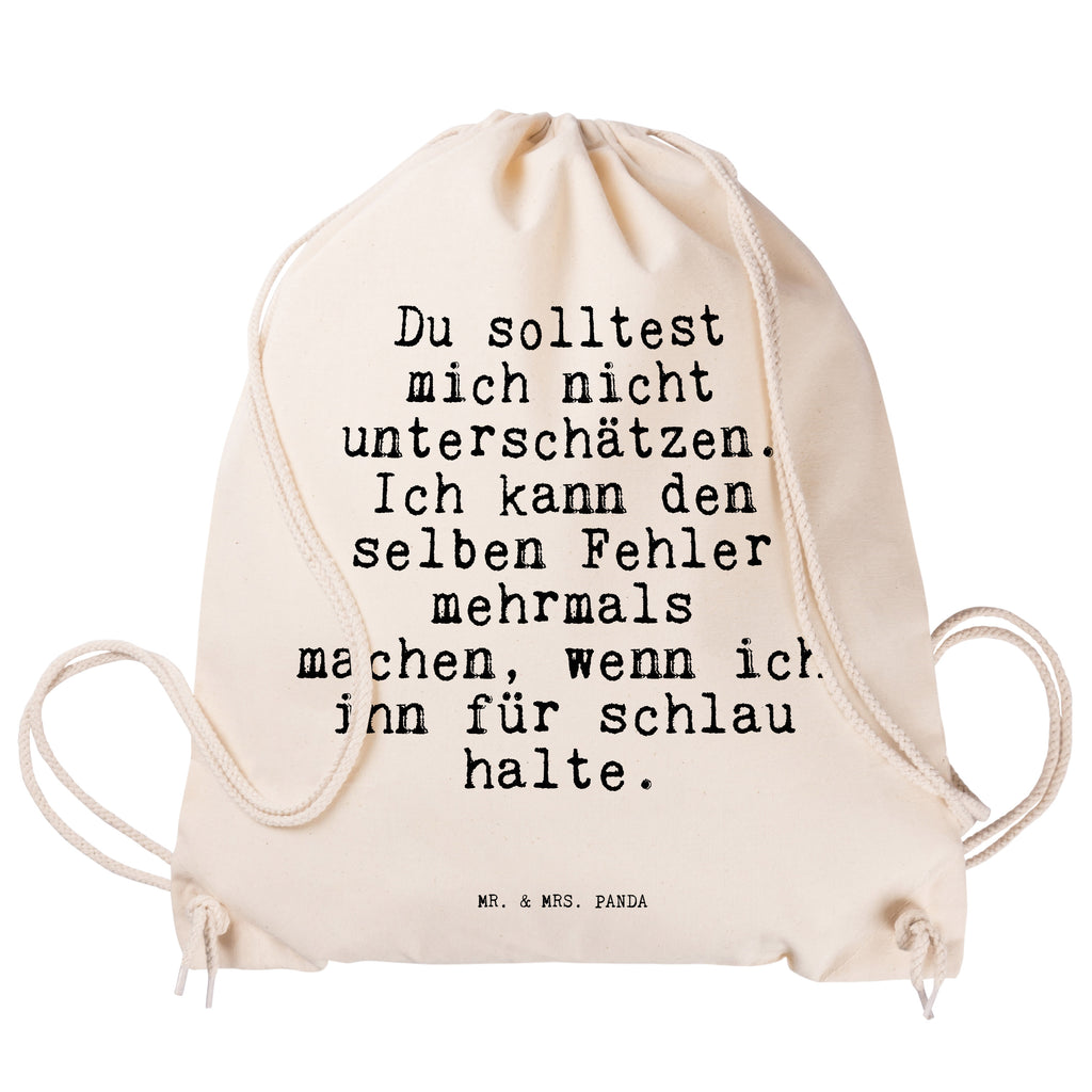 Sportbeutel Du solltest mich nicht... Sportbeutel, Turnbeutel, Beutel, Sporttasche, Tasche, Stoffbeutel, Sportbeutel Kinder, Gymsack, Beutel Rucksack, Kleine Sporttasche, Sportzubehör, Turnbeutel Baumwolle, Spruch, Sprüche, lustige Sprüche, Weisheiten, Zitate, Spruch Geschenke, Spruch Sprüche Weisheiten Zitate Lustig Weisheit Worte