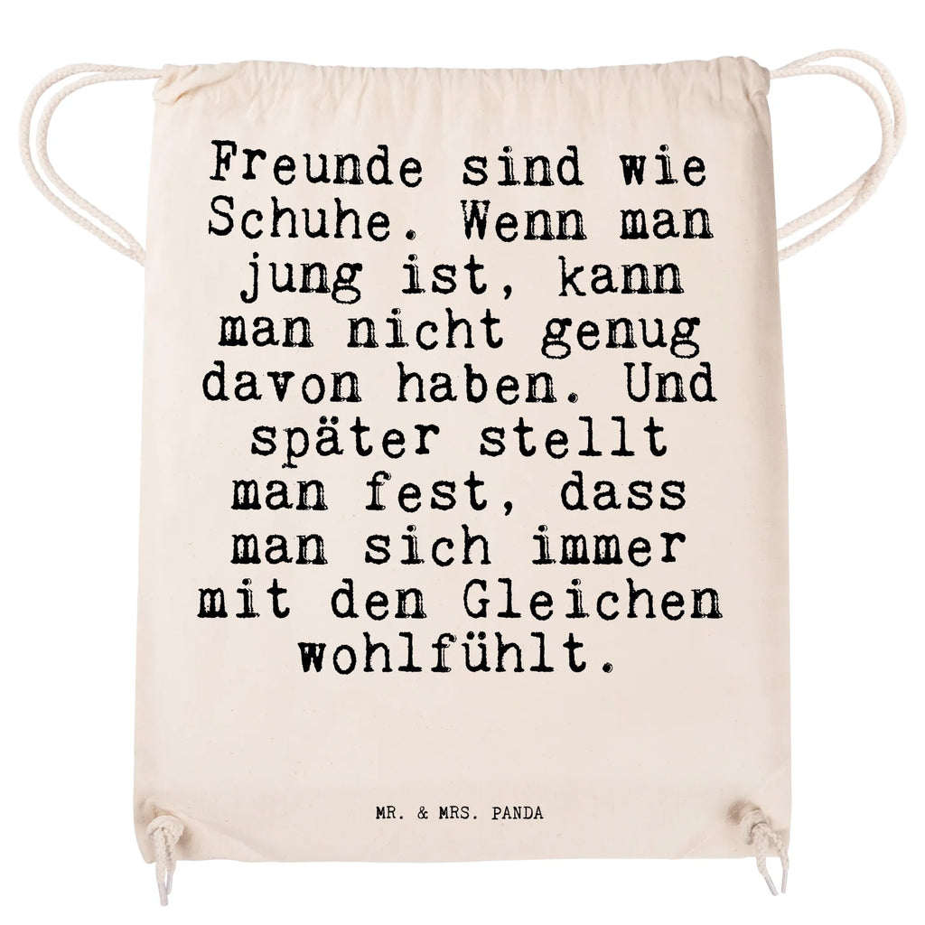 Sportbeutel Freunde sind wie Schuhe.... Sportbeutel, Turnbeutel, Beutel, Sporttasche, Tasche, Stoffbeutel, Sportbeutel Kinder, Gymsack, Beutel Rucksack, Kleine Sporttasche, Sportzubehör, Turnbeutel Baumwolle, Spruch, Sprüche, lustige Sprüche, Weisheiten, Zitate, Spruch Geschenke, Spruch Sprüche Weisheiten Zitate Lustig Weisheit Worte